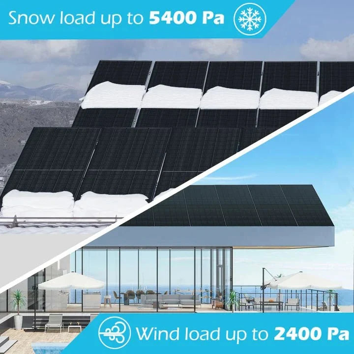 SunGoldPower 370W Monocrystalline Black PERC Solar Panel