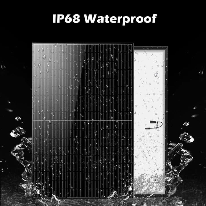 SunGoldPower 415W Monocrystalline Black PERC Solar Panels