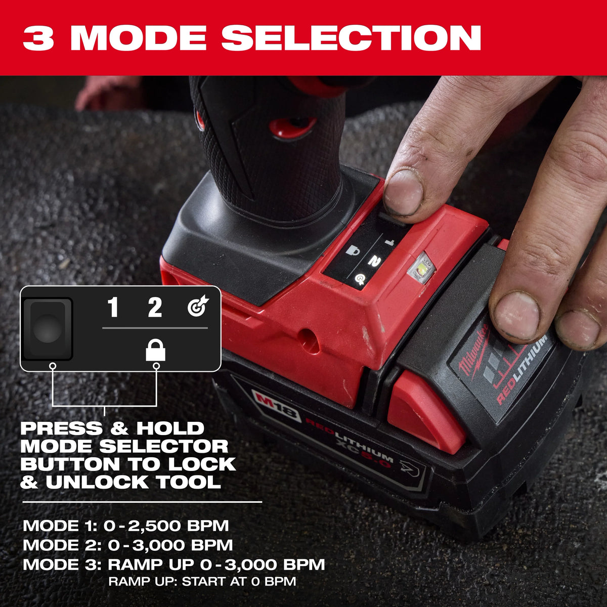 Milwaukee 3771-20 M18 FUEL™ STRIKER™ Hammer Chisel