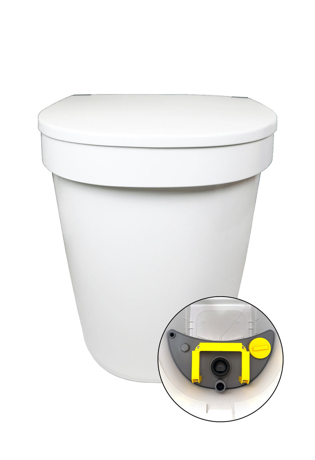 Separett Tiny with Urine Container Composting Toilet