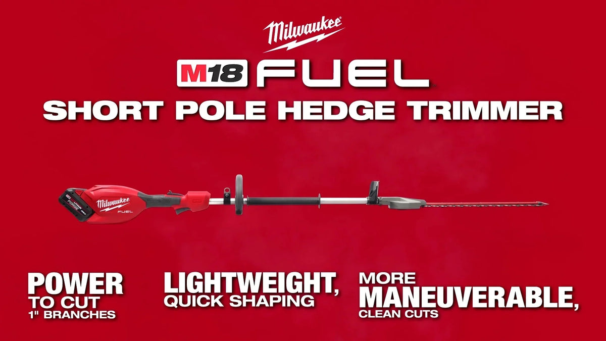 Milwaukee 3043-20 M18 FUEL™ Short Pole Hedge Trimmer