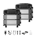 2 x EcoFlow DELTA Pro Ultra X Inverter + Batteries