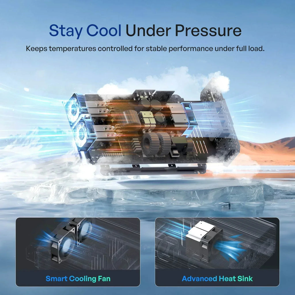 Renogy 2000W 12V Pure Sine Wave Inverter