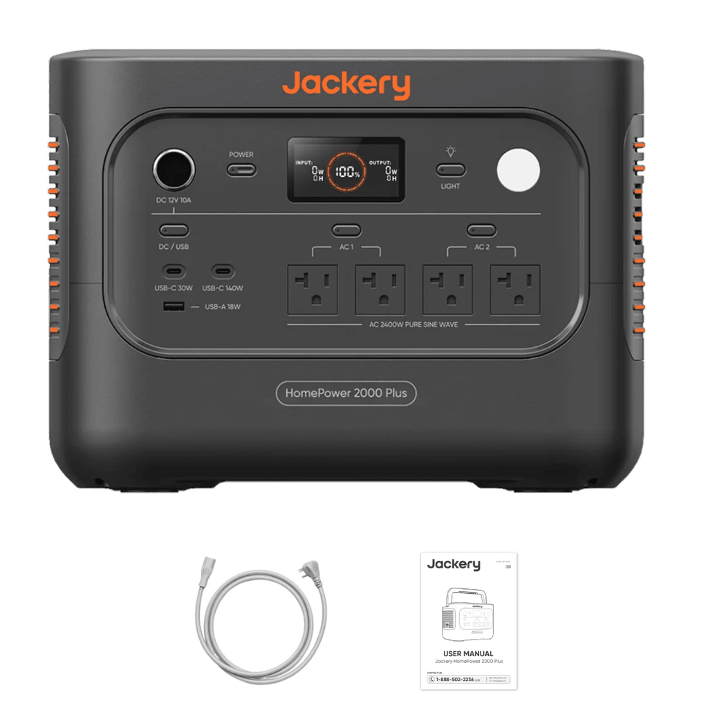 Jackery HomePower 2000 Plus V2 Portable Power Station