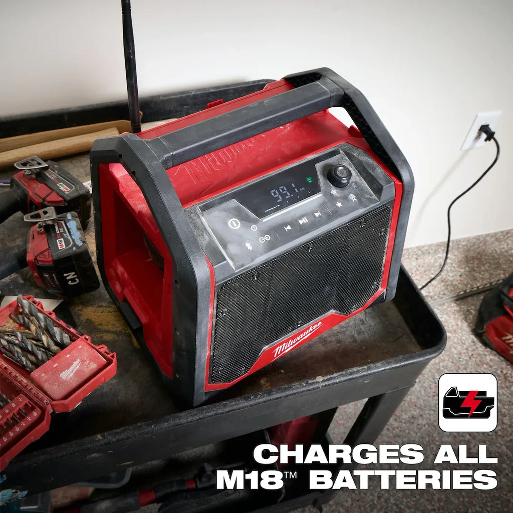 Milwaukee 2956-20 M18 Bluetooth Jobsite Radio + Charger