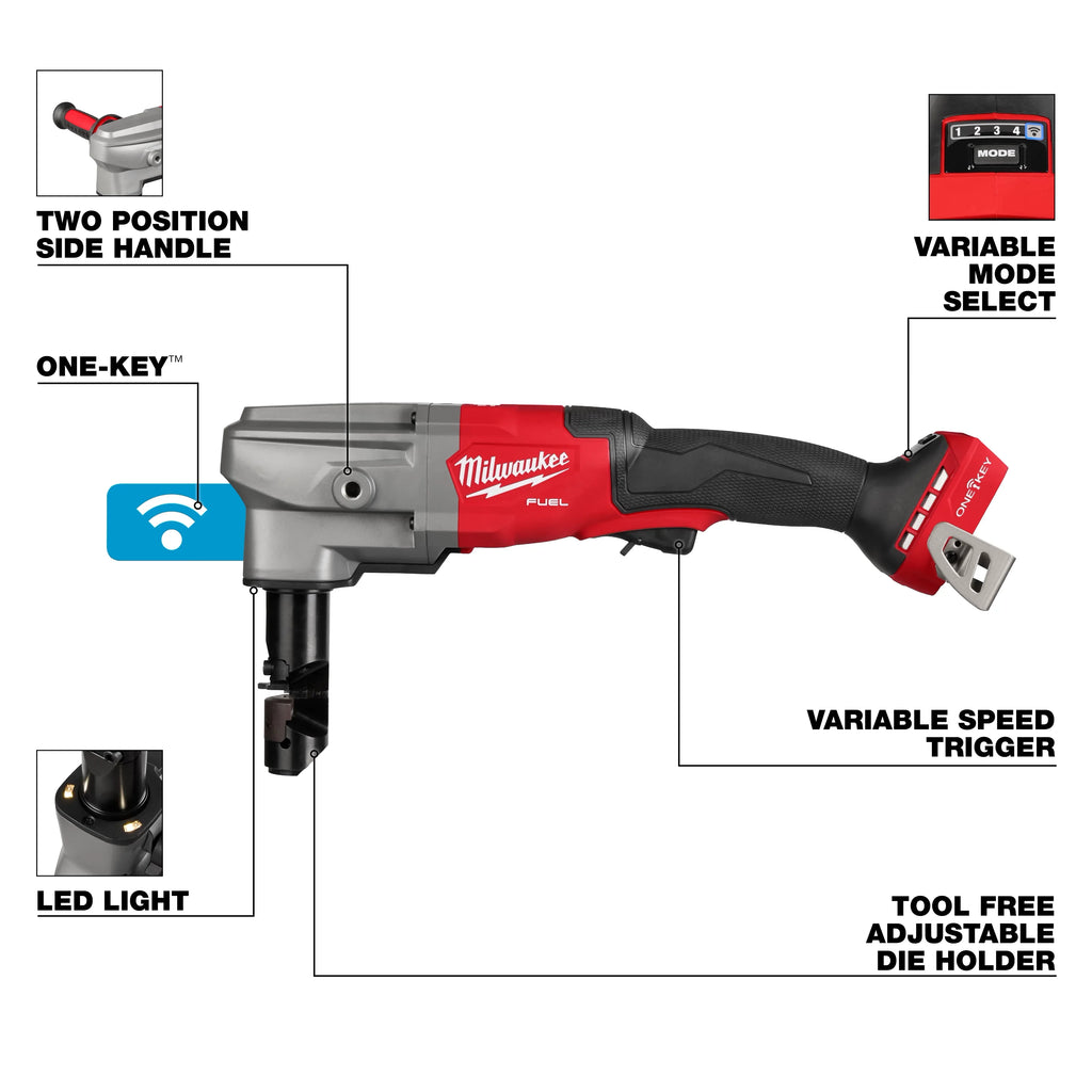 Milwaukee 3476-20 M18 FUEL™ 10 Gauge Nibbler Bare Tool