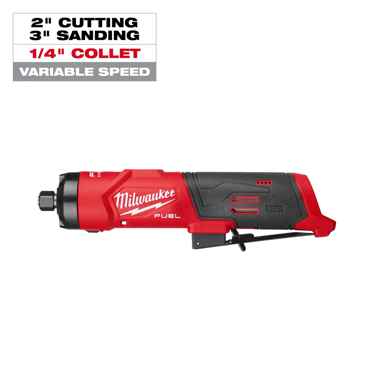 Milwaukee 3486-20 M12™ FUEL™ 1/4" Straight Die Grinder
