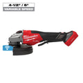 Milwaukee 3674-20 M18 FUEL™ 4-1/2"–7" Variable Speed Braking Grinder, Paddle Switch w/ ONE-KEY™