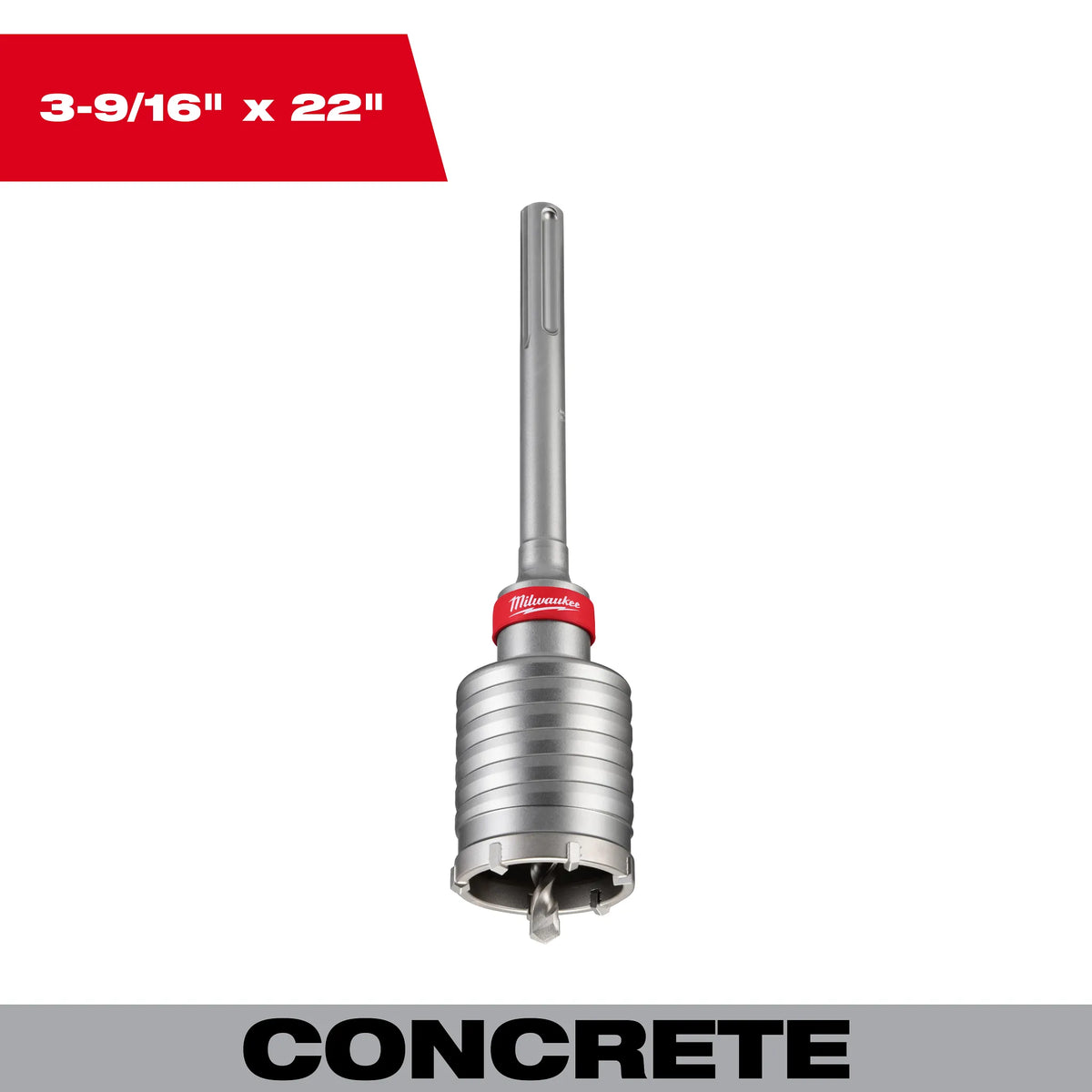 Milwaukee 48-20-5430 3-9/16" X 22" One Piece SDS-MAX Core Bit