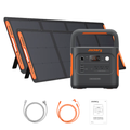 Jackery Explorer 2000 V2 Solar Generator + 2 x SolarSaga 200W Portable Solar Panels