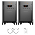Jackery Explorer 5000 Plus Double Kit + Battery Pack 5000 Plus