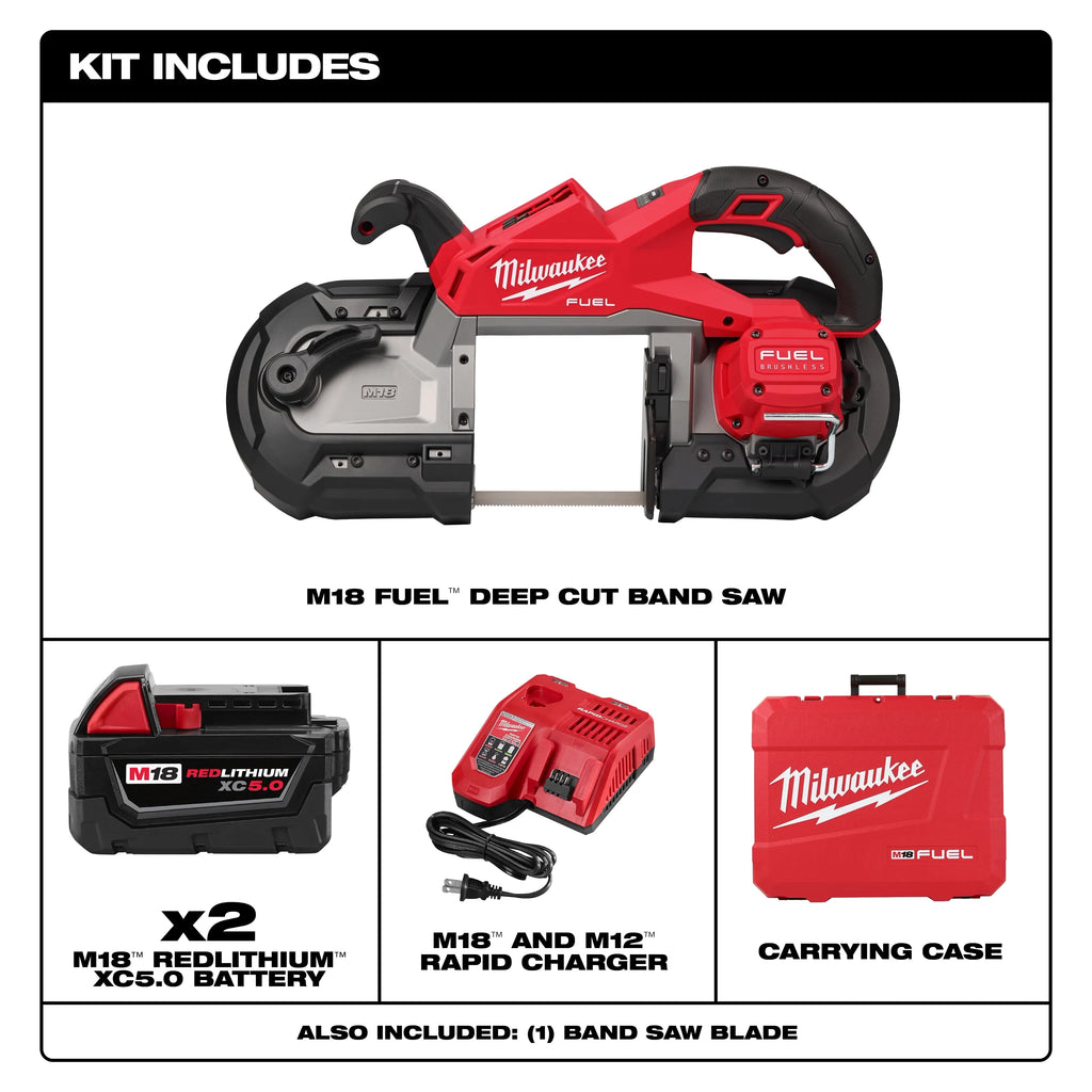 Milwaukee 2929-22 M18 FUEL™ Deep Cut Band Saw Kit