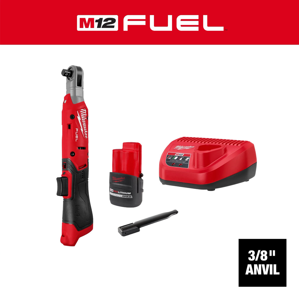 Milwaukee 3053-21 M12 FUEL™ 3/8" Ratchet Kit