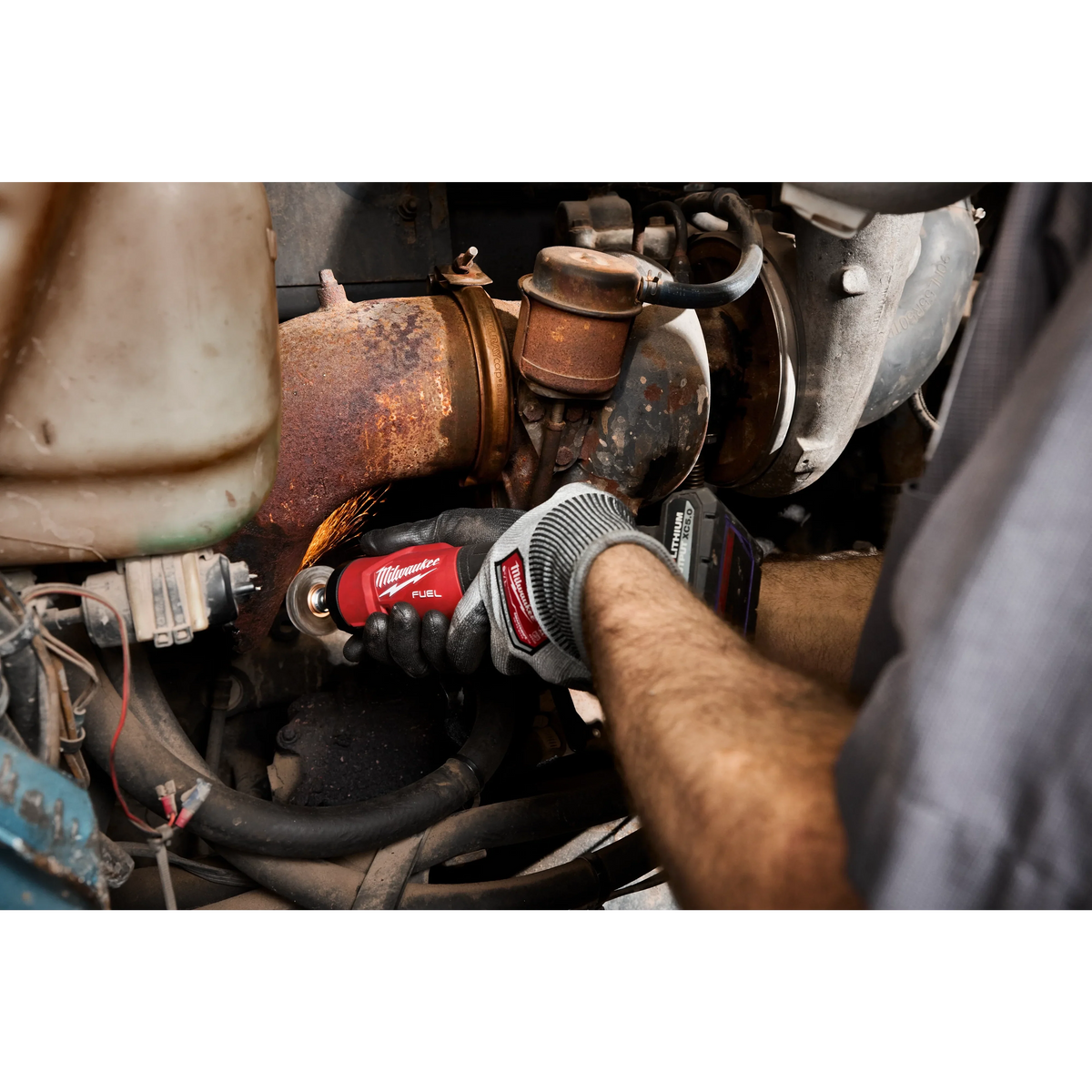 Milwaukee 3486-20 M12™ FUEL™ 1/4" Straight Die Grinder
