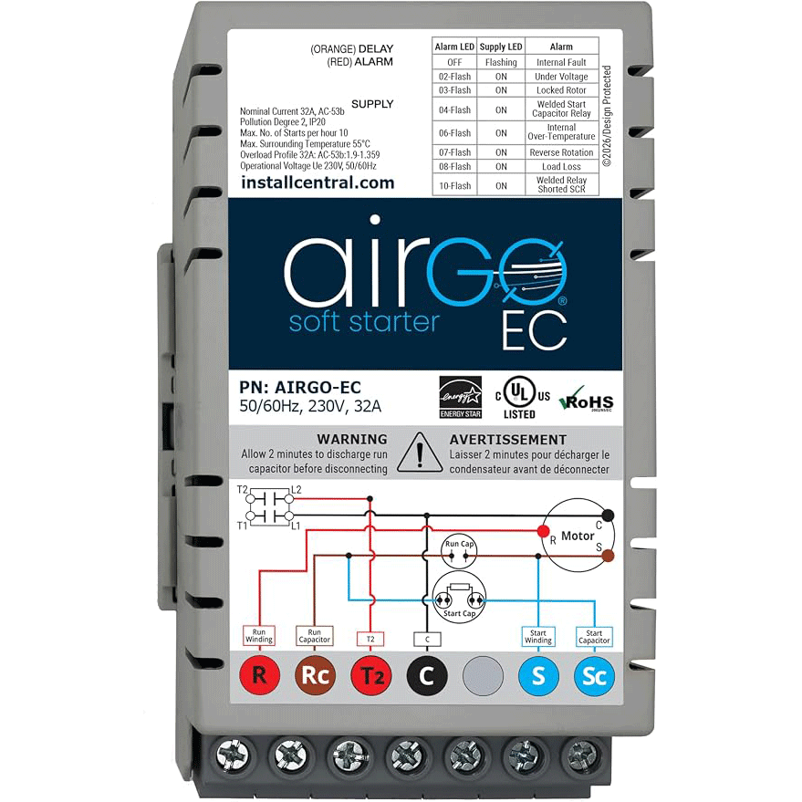 AIRGO EC 32A Soft Start Controller Replacement for Well Pumps