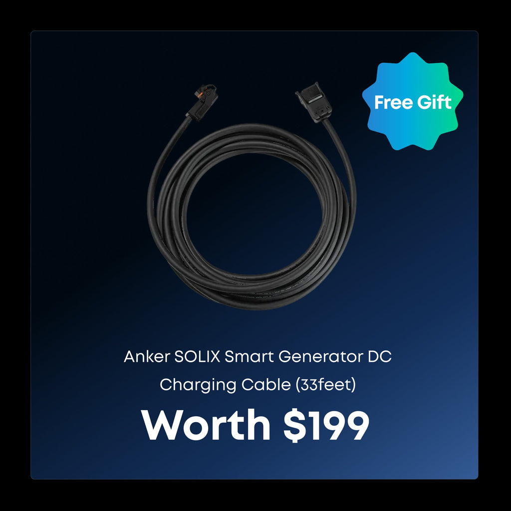 Anker A7320J40 Smart Generator 5500 (Tri-Fuel) | 5X Backup Time | Smart Control & Outdoor-Ready