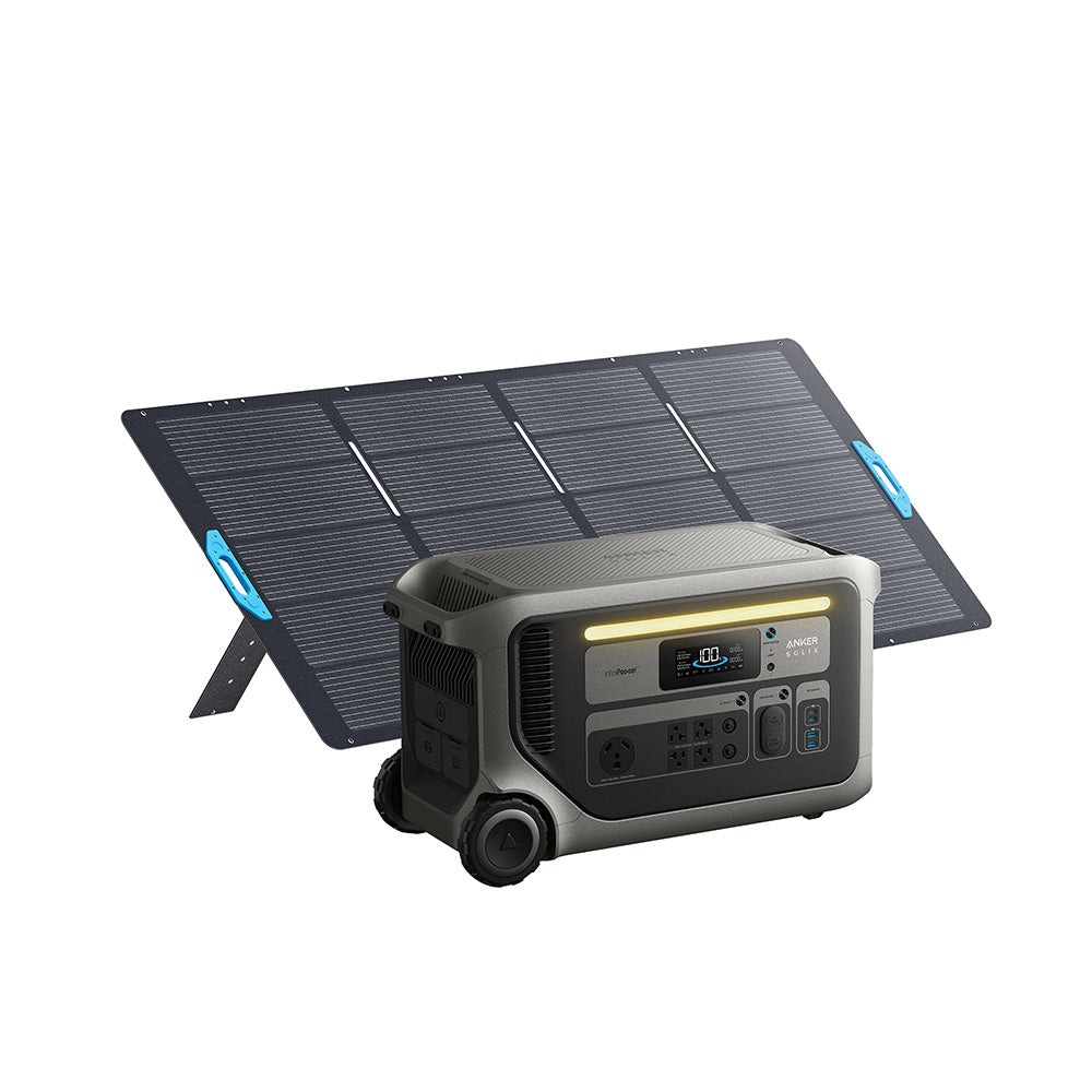 Anker F3000 Portable Power Station 3,072Wh 3,600W with 400W Solar Panel