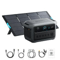 Anker B17831A2 C2000 Gen 2 Portable Power Station 2048Wh w/ 400W Solar Panel