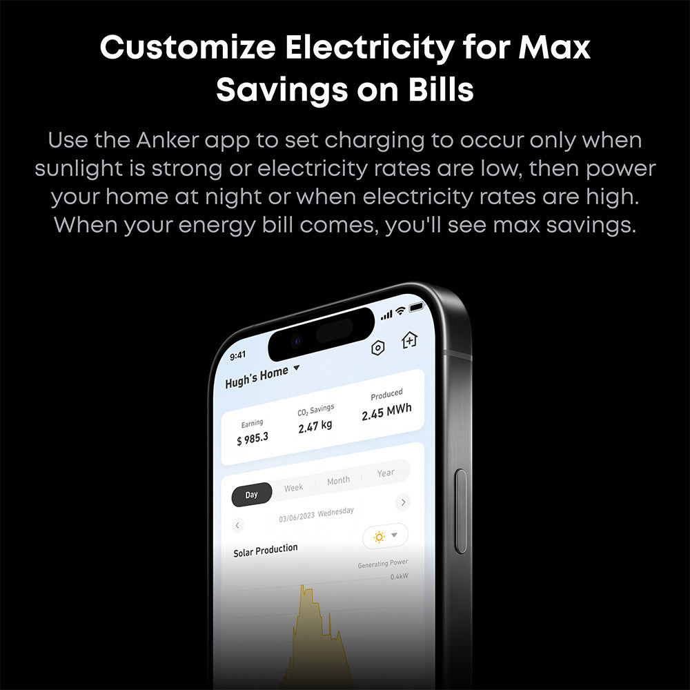 Anker F3800 6000W / 7,680Wh Power Station with 1 Expansion Battery
