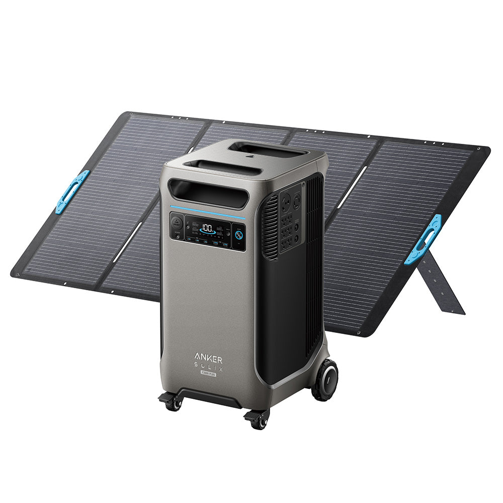 Anker F3800 3840Wh | 6000W Portable Power Station w/ 400W Solar Panel