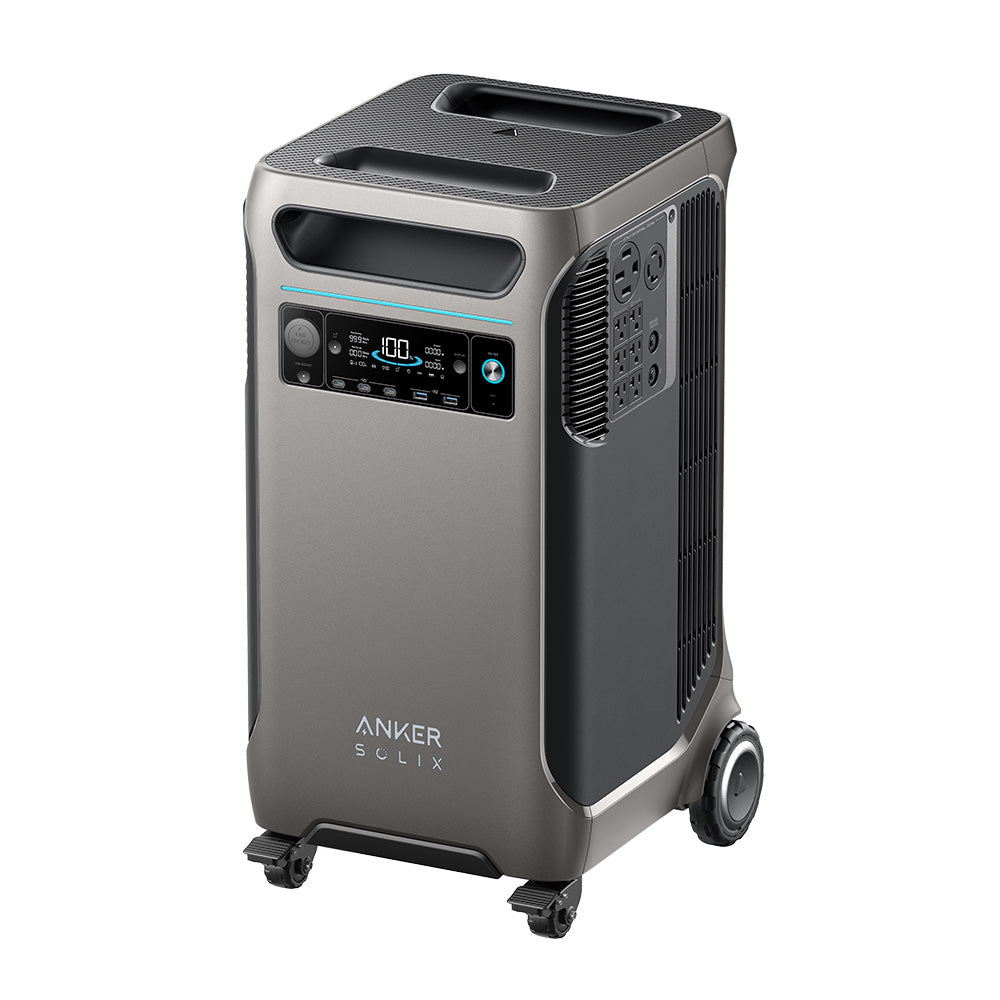 Anker F3800 3840Wh | 6000W Portable Power Station w/ 400W Solar Panel