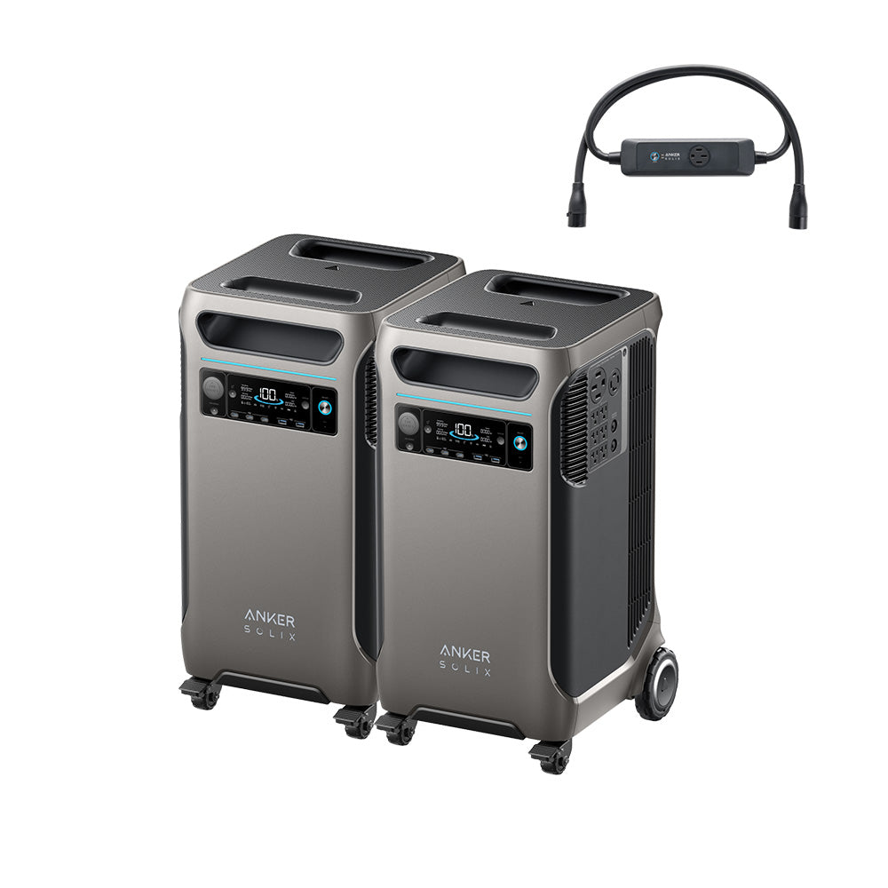 Anker F3800 3840Wh | 6000W Portable Power Station w/ Double Power Hub