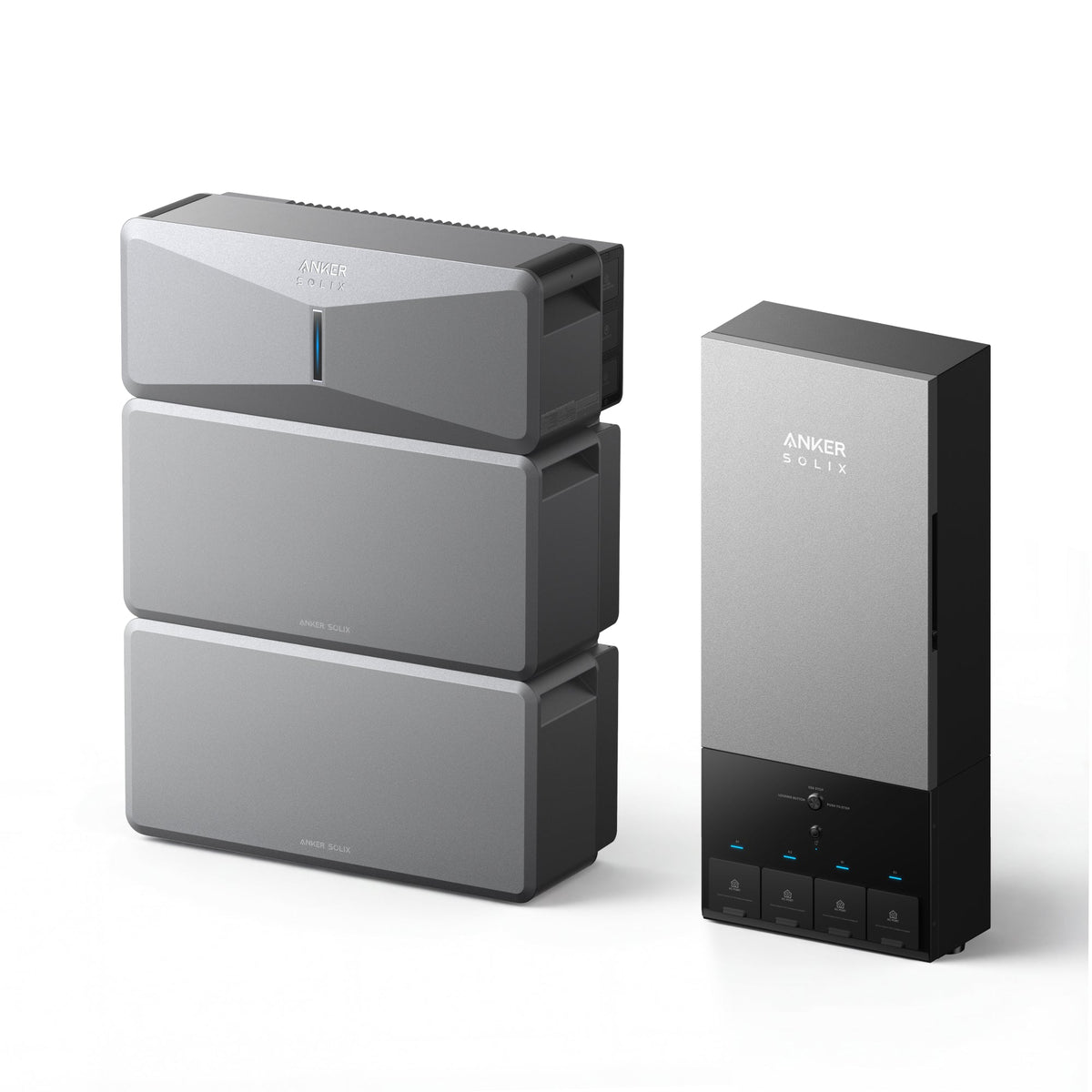 Anker B17E114A E10 Automatic Backup Kit | 12kWh LiFePO4 Battery | 10-30kW Turbo Output | Smart Grid & Storm-Guard