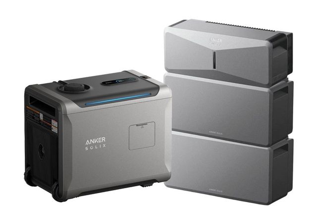 Anker B17E114C E10 Infinite Backup Kit | 12kWh LiFePO4 Battery | 5X Backup Time | Smart Control & Outdoor-Ready