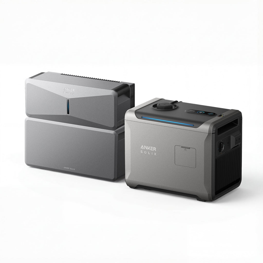 Anker G17E1141 E10 Infinite Backup Kit | 6kWh LiFePO4 Battery | 5X Backup Time | Smart Control & Outdoor-Ready