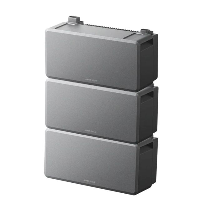 Anker B17E1141-86 B6000 Battery Module for E10 Whole Home Backup System | 18kWh LiFePO4 Battery
