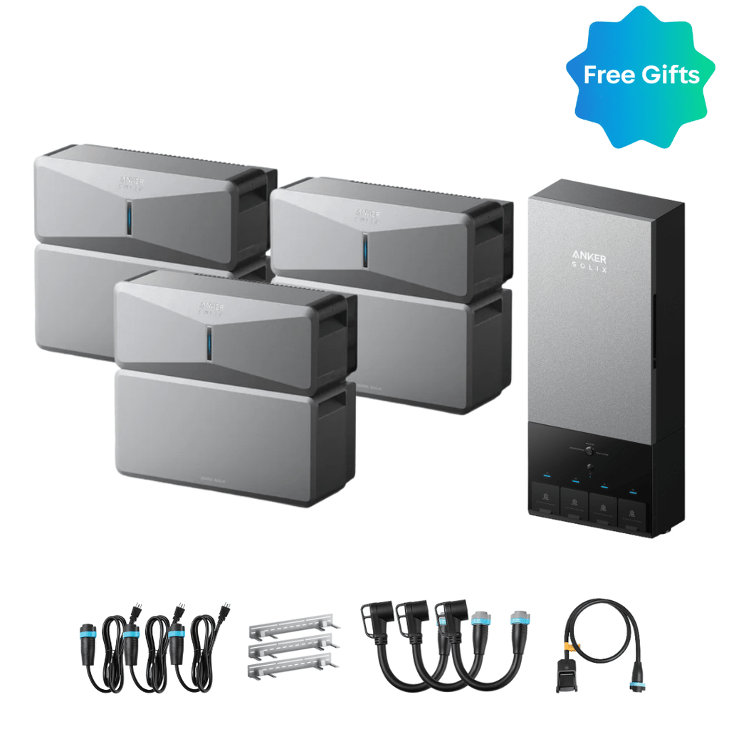 Anker SOLIX E10 Power Module + Batteries + Power Dock