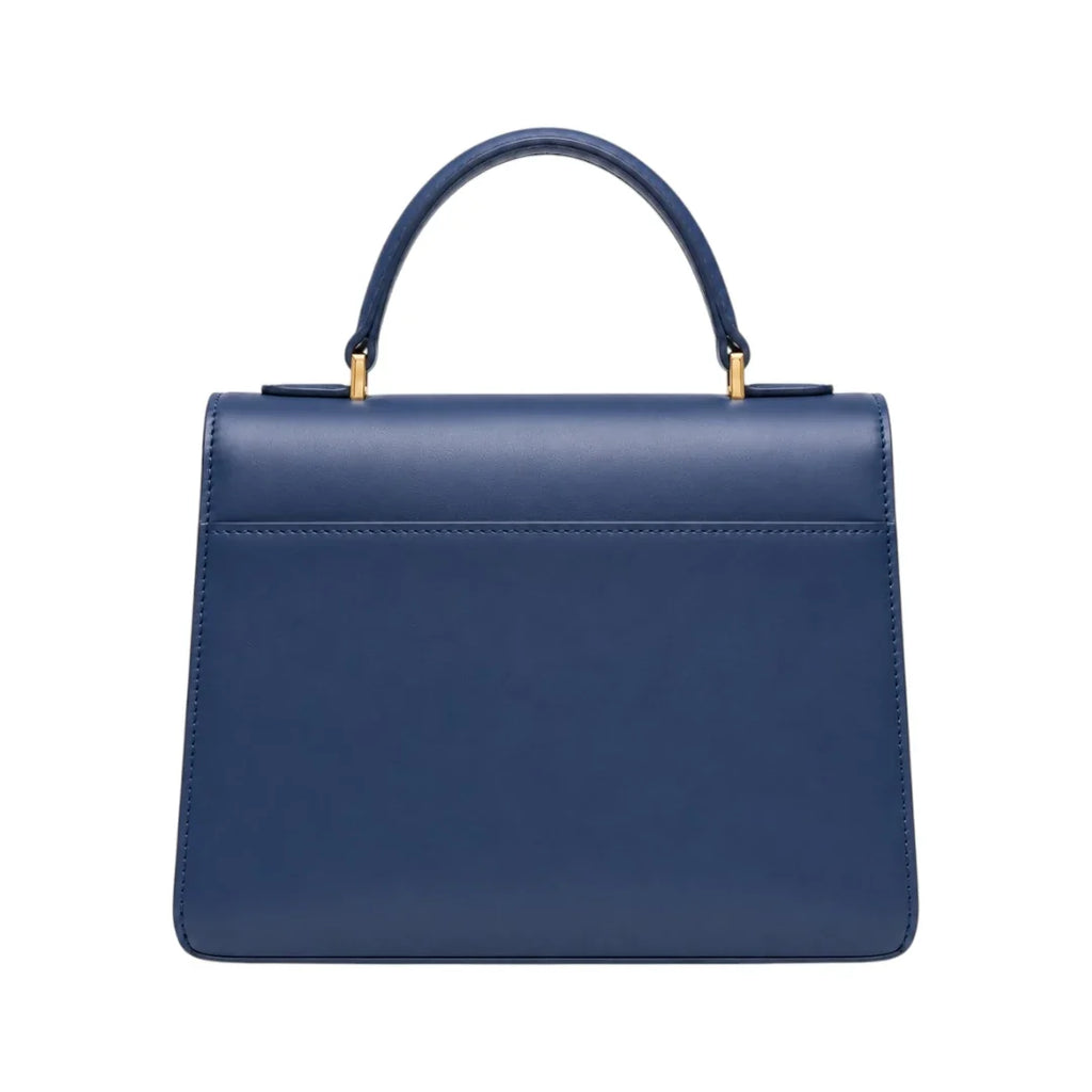 Bayline Women’s Blue Classic Flap Satchel Handbag
