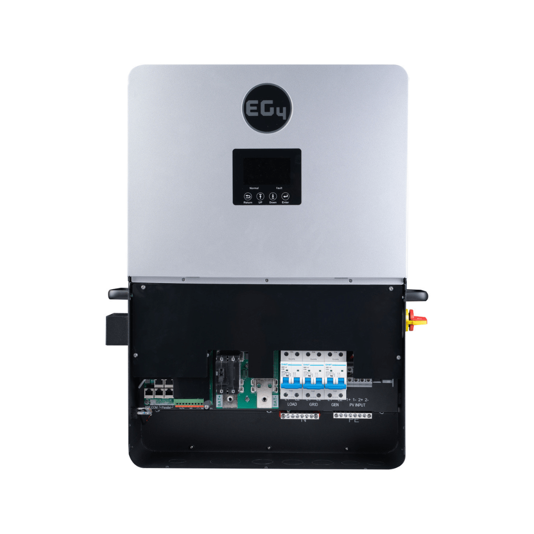 EG4 6000XP Off-Grid Solar Kit | 4.98kW Monocrystalline Solar Panels + 16kWh LiFePO4 Battery Bank