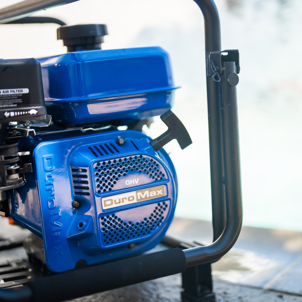 DuroMax XP18HP 439cc 3600 RPM 1" Recoil Start Horizontal Gas Powered Engine