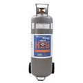 Flame King YSN100HOG 100 LBS Horizontal/Vertical Propane Cylinder w/ POL Wheels