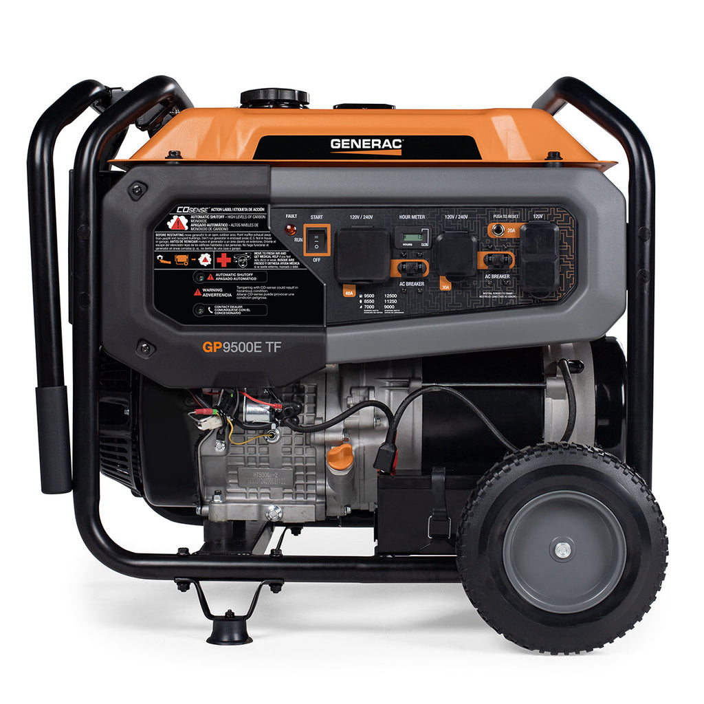 Generac 8061 GP Series 12,500W Tri-Fuel 50-State Portable Generator w/ COsense