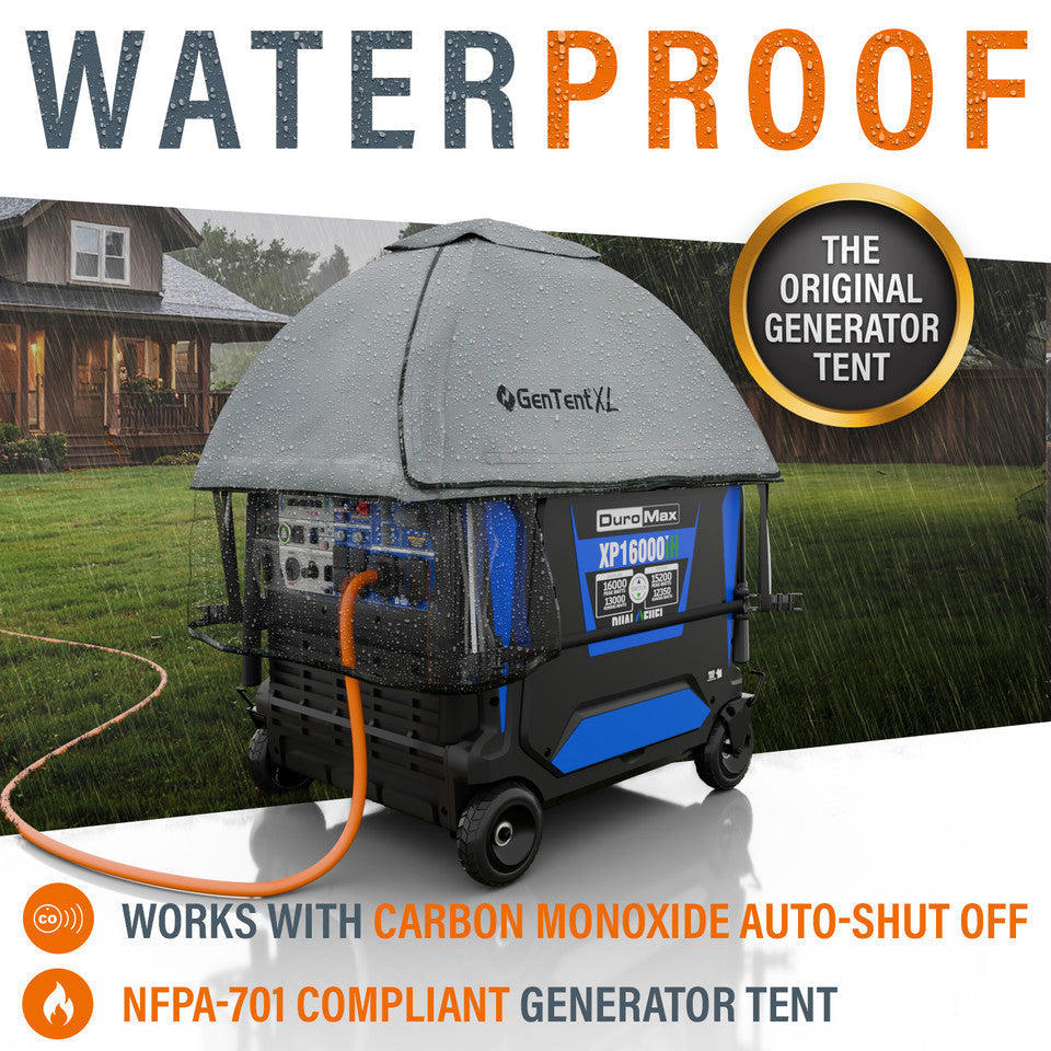 GenTent GTXICSMPBK XL Plus Inverter Kit Maximum Weather Safety - Black
