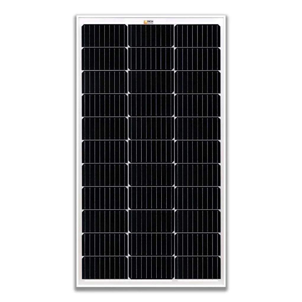 EcoFlow Delta 2 Max 2048Wh 2400W LiFePO4 Solar Generator + 100W Rigid Monocrystalline Solar Panels Kit