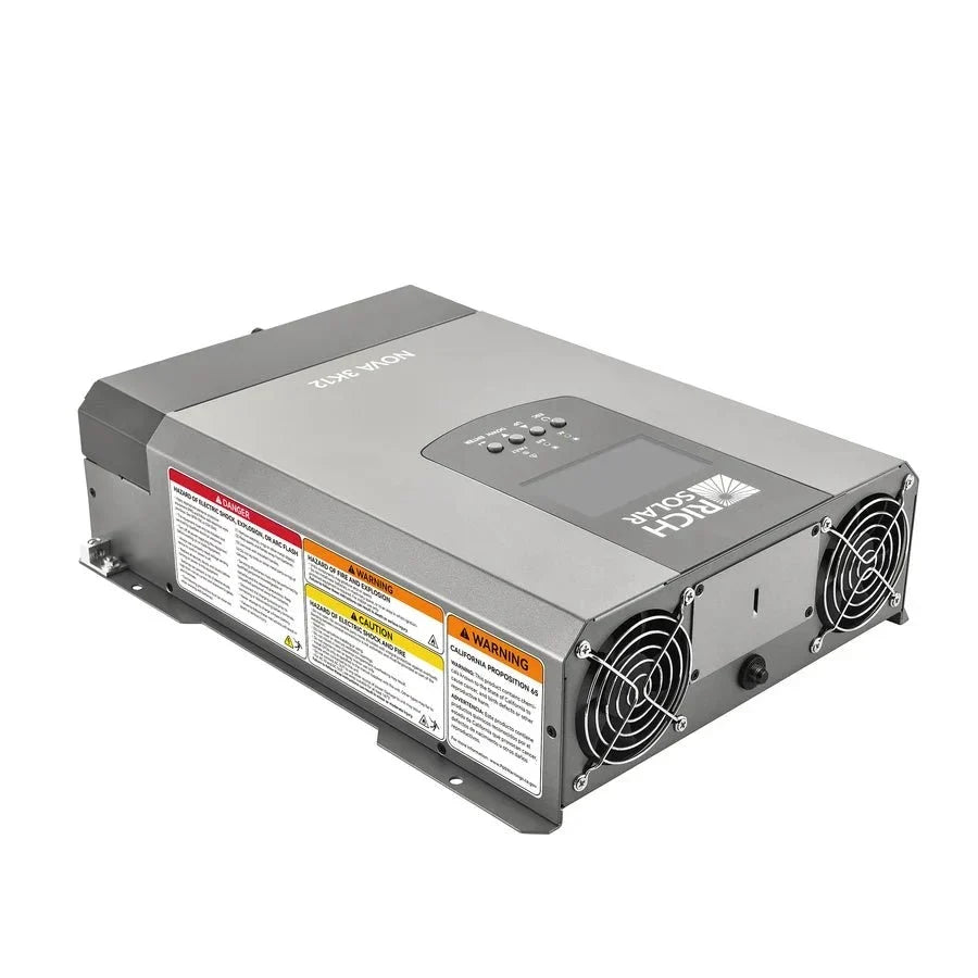 Rich Solar NOVA 3K12 3000W 12V Pure Sine Wave Inverter with Built-in Transfer Switch