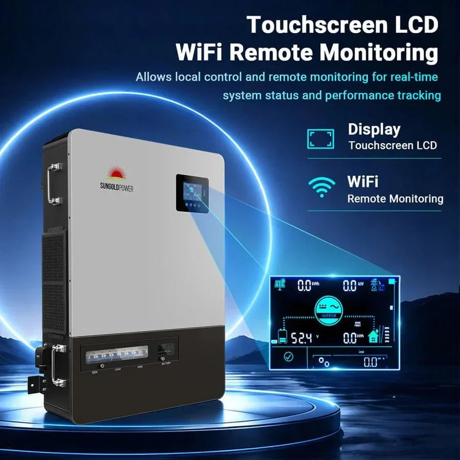 SunGoldPower 18KW Three-Phase 48V All-in-One Solar Charge Inverter