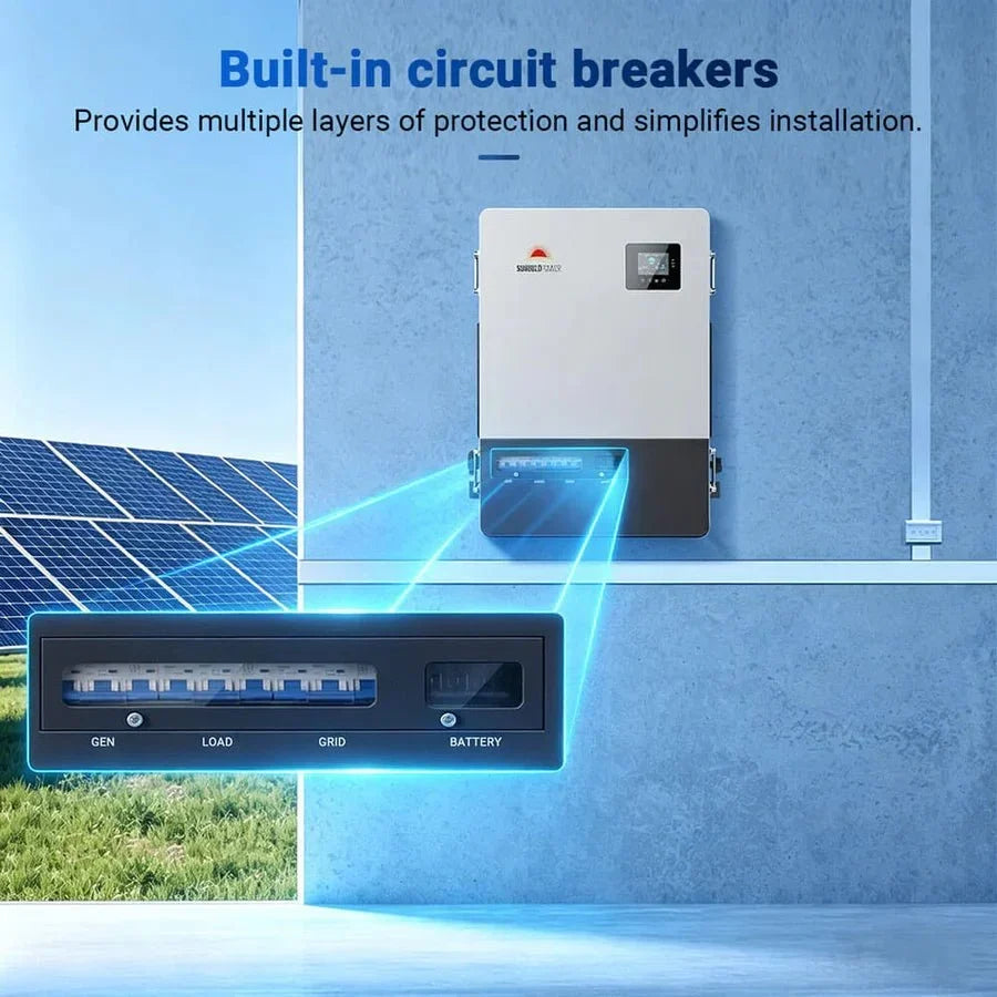 SunGoldPower 18KW Three-Phase 48V All-in-One Solar Charge Inverter
