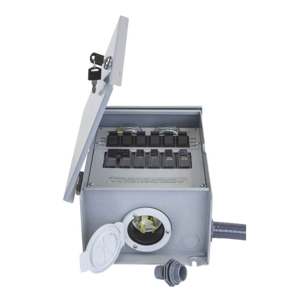 Reliance R206A 120/240-Volt 20-Amp 6-Circuit Pro/Tran Outdoor Transfer Switch
