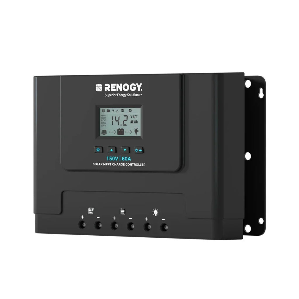 Renogy Rover Lite 12V/ 24V/ 36V/ 48V 60A MPPT Solar Charge Controller with Bluetooth Module