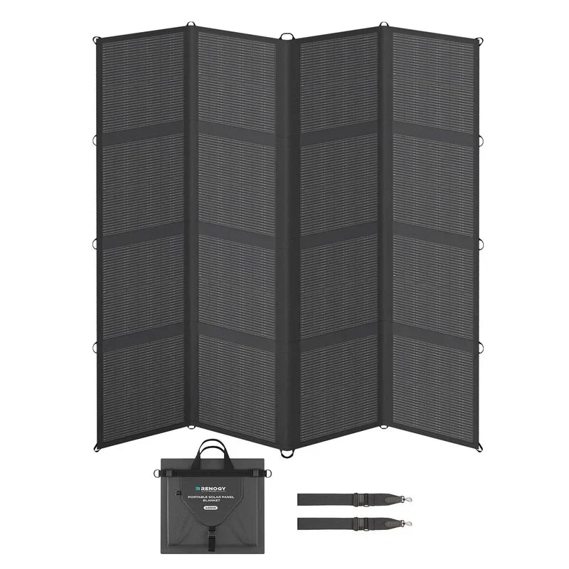 Renogy 400W Portable Solar Panel Foldable Monocrystalline Solar Blanket