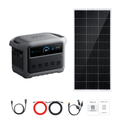 Anker SOLIX C1000 Gen 2 Portable Power Station + Custom Solar Panel Bundle Option