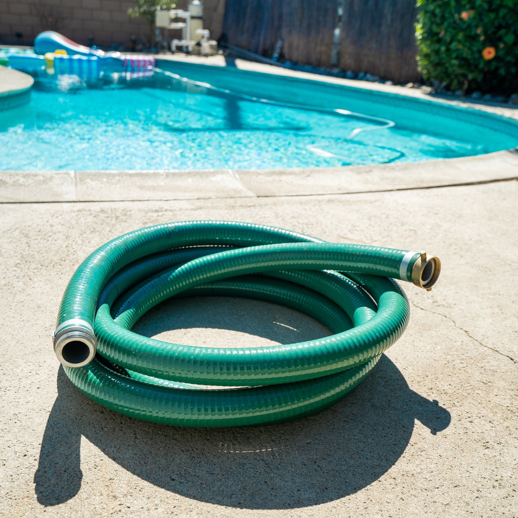 Duromax XPH0410S 4-Inch x 10-Foot PVC High Volume Water Pump Suction Hose