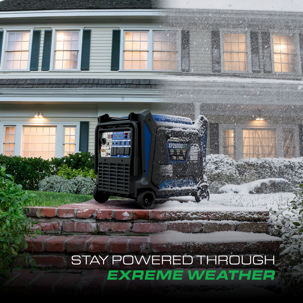 DuroMax XP28000iHT 28,000 Watt Tri Fuel Portable Inverter Generator w/ CO Alert