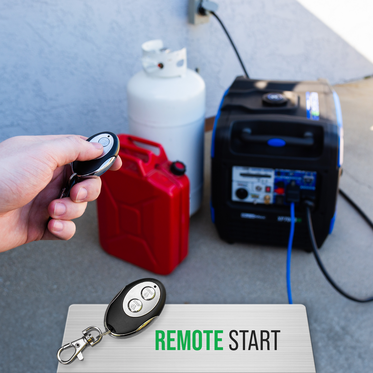 DuroMax XP7000iH 7,000 Watt Portable Dual Fuel Inverter Generator - Quiet, Low THD