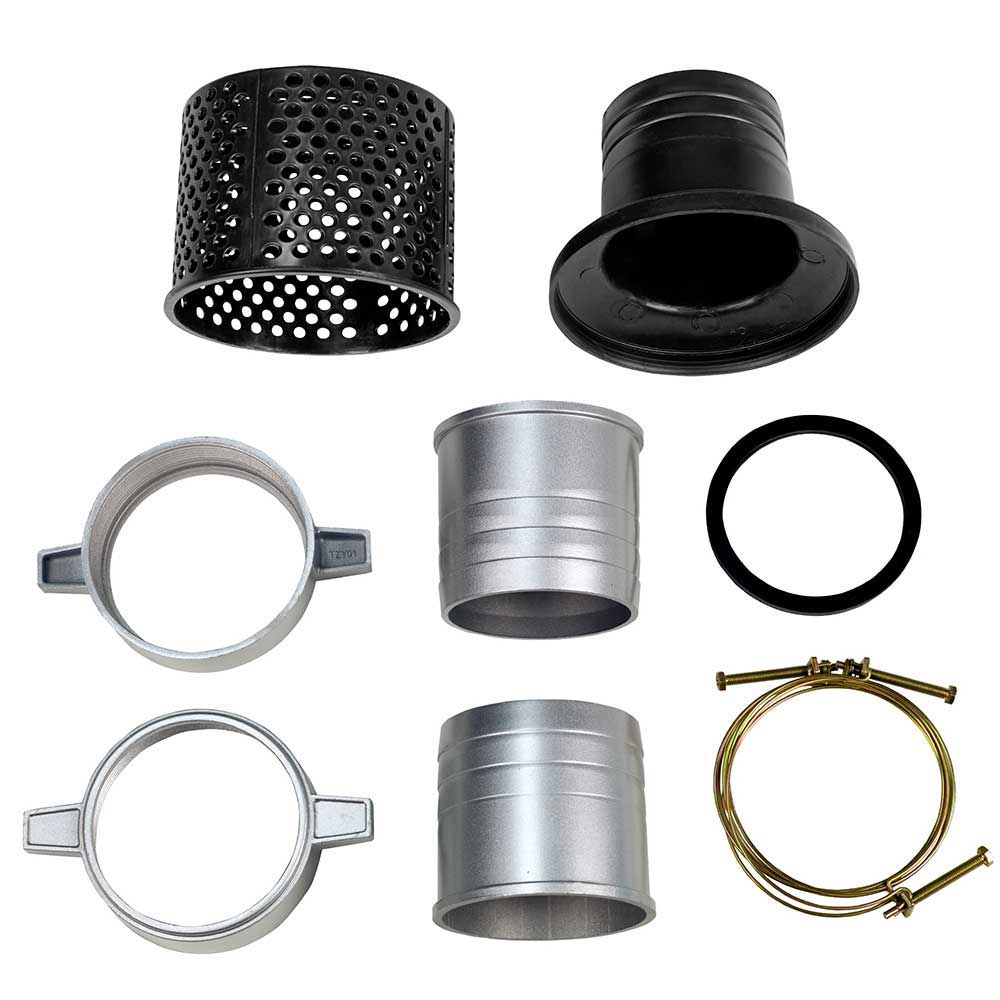 DuroMax XP904WP-LHK 270cc 427 CFM 4" Gas Engine Water Pump Kit