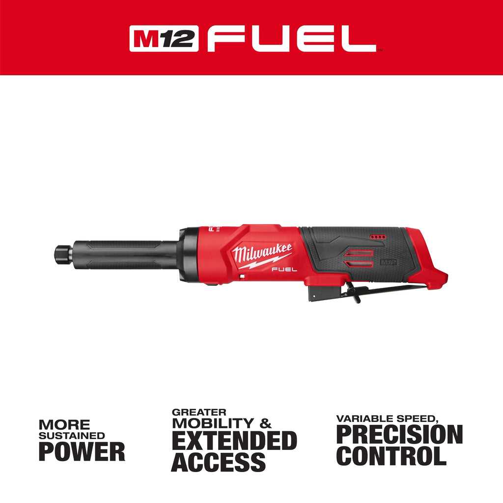 Milwaukee 3487-20 M12 FUEL™ 1/4" Extended Die Grinder